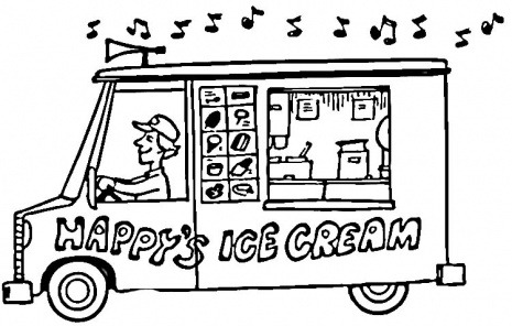 dsiegni per bambini gratis carretto gelati