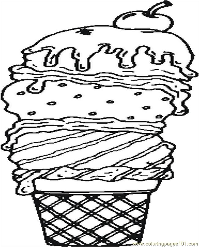 mega gelato disegni da colorare gratis