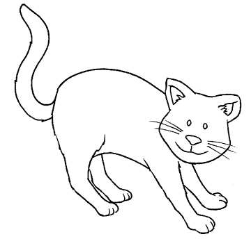 semplice_gatto_disegno_da_colorare_e_stampare